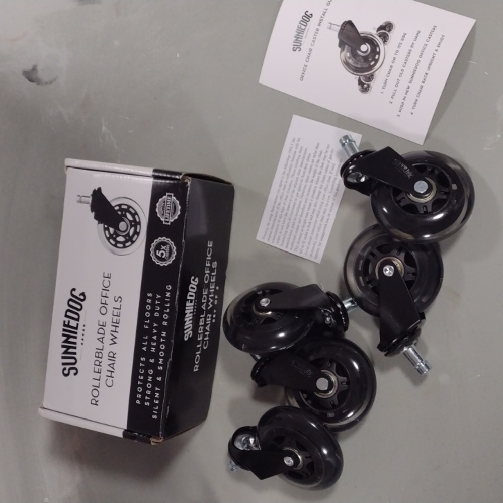 Rollerblade office chair wheels (5)